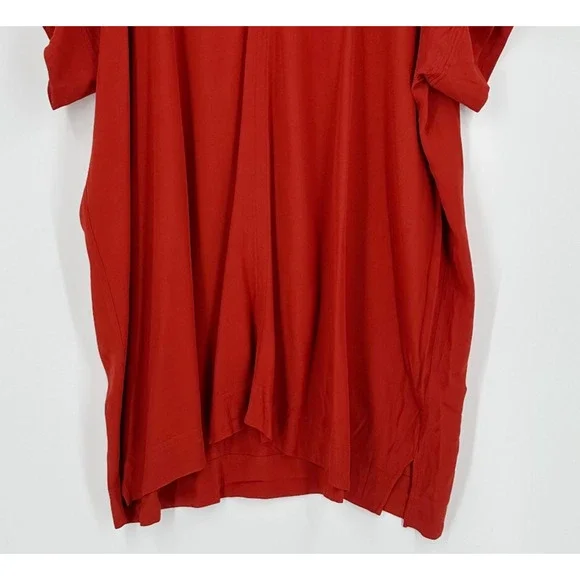 Madewell Womens Shift Dress 3X Drop Shoulder Beach Boho Minimalist Lagenlook - Picture 3 of 10